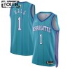 Dres Charlotte Hornets LaMelo Ball Jordan 2023-24 Classic Edition Teal Swingman - Dječji